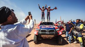  A marokkói diadal kiváló főpróbát jelent a Toyota Dakar csapata számára